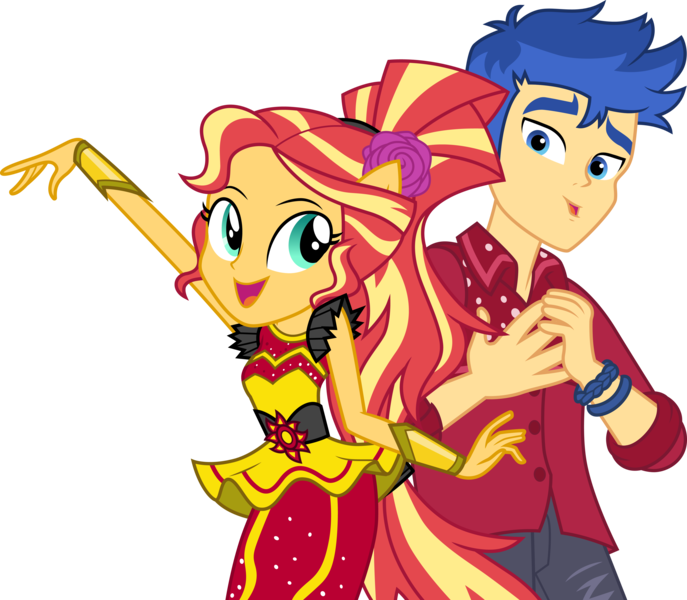 Size: 3810x3329 | Tagged: safe, artist:cloudy glow, derpibooru import, edit, vector edit, flash sentry, sunset shimmer, human, cheer you on, equestria girls, g4, spoiler:eqg series (season 2), duo, duo male and female, equestria girls specials, female, flamenco dress, flashimmer, image, male, my little pony equestria girls: better together, my little pony equestria girls: dance magic, png, shipping, simple background, straight, sunset shimmer flamenco dress, transparent background, vector