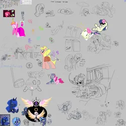 Size: 2500x2500 | Tagged: suggestive, anonymous artist, artist:algoatall, artist:anonymous, artist:hattsy, artist:maretian, artist:myra, artist:scandianon, artist:starbounce, artist:truthormare, ponerpics import, apple bloom, applejack, bon bon, carrot top, cheerilee, cloudchaser, fluttershy, golden harvest, lemon hearts, lyra heartstrings, marble pie, maud pie, pinkie pie, princess luna, rarity, sweetie drops, twilight sparkle, oc, oc:aimless, oc:dared step, oc:stickmare stickenson, ponified, alicorn, earth pony, pegasus, pony, unicorn, /create/, /mlp/, 4chan, adventure time, collaboration, crossover, female, image, magma.com, mare, png, princess bubblegum