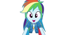 Size: 1280x720 | Tagged: safe, derpibooru import, edit, rainbow dash, human, equestria girls, equestria girls series, g4, happily ever after party, clothes, female, happily ever after party: rainbow dash, hoodie, image, jacket, my little pony equestria girls: better together, my little pony equestria girls: choose your own ending, png, shirt, simple background, solo, transparent background