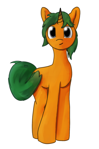 Size: 1000x1500 | Tagged: safe, artist:slabs37, ponerpics import, oc, oc:ogie, unofficial characters only, pony, unicorn, image, looking at you, png, ponerpics community collab 2024, simple background, solo, transparent background