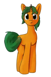 Size: 1000x1500 | Tagged: safe, artist:slabs37, ponerpics import, oc, oc:ogie, unofficial characters only, pony, unicorn, image, looking at you, png, ponerpics community collab 2024, simple background, solo, transparent background