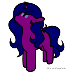 Size: 3000x3000 | Tagged: safe, artist:purple wingshade, derpibooru import, oc, oc:valkyrie, unofficial characters only, pony, unicorn, female, horn, image, mare, png, solo