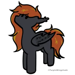 Size: 3000x3000 | Tagged: safe, artist:purple wingshade, derpibooru import, oc, oc:shadow trail, unofficial characters only, bat pony, pony, image, png, solo