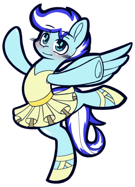 Size: 2270x3127 | Tagged: safe, artist:chiefywiffy, derpibooru import, ballet jubilee, oc, oc:snowy pop, unofficial characters only, pegasus, pony, ballerina, ballet, ballet boots, ballet slippers, clothes, high heels, image, male, pegasus oc, png, shoes, wings