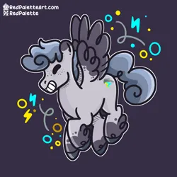 Size: 2500x2500 | Tagged: safe, artist:redpalette, derpibooru import, oc, oc:storm cloud, pegasus, pony, body markings, cute, eyes closed, flying, freckles, image, male, pegasus oc, png, smiling, spread wings, stallion, unshorn fetlocks, wings