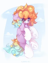 Size: 3040x4000 | Tagged: safe, artist:vanilla-chan, artist:vanilla_chan, derpibooru import, oc, unofficial characters only, earth pony, pony, earth pony oc, fluffy, high res, image, looking at you, png, smiling, smiling at you, solo