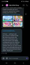 Size: 1080x2340 | Tagged: safe, artist:briarlight, derpibooru import, alphabittle (g5), bow hothoof, cloudy quartz, night light, pinkie pie, rainbow dash, twilight sparkle, twilight sparkle (alicorn), twilight velvet, windy whistles, alicorn, g5, leak, image, jpeg, meta, misty brightdawn, possibly fake, screenshots, twitter