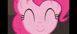 Size: 1600x720 | Tagged: safe, derpibooru import, screencap, pinkie pie, earth pony, pony, g4, cute, diapinkes, eyes closed, female, image, jpeg, letterboxing, mare, smiling, solo