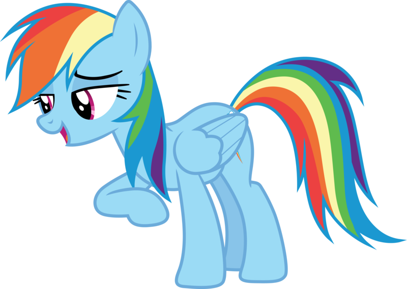 Size: 4215x3000 | Tagged: safe, artist:cloudy glow, derpibooru import, rainbow dash, pegasus, female, image, png, simple background, solo, transparent background, vector