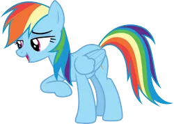 Size: 4215x3000 | Tagged: safe, artist:cloudy glow, derpibooru import, rainbow dash, pegasus, female, image, png, simple background, solo, transparent background, vector