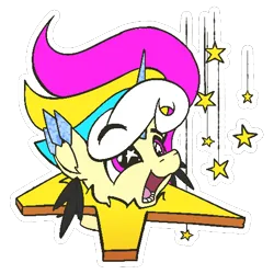 Size: 512x512 | Tagged: safe, derpibooru import, oc, pony, unicorn, brasil, brazil, cafecomponeis, calena, cristal, crystal, deblanc, emote, horn, image, png, pônei, sticker, trinity, unicórnio