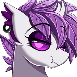 Size: 1500x1500 | Tagged: safe, artist:pridark, derpibooru import, oc, oc:elytra, unofficial characters only, changedling, changeling, bust, changedling oc, changeling oc, image, png, portrait, simple background, smug, transparent background