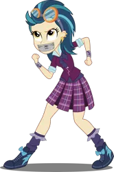 Size: 3000x4530 | Tagged: safe, ponerpics import, ponybooru import, indigo zap, equestria girls, gag, image, png, tape, tape gag