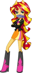 Size: 2500x5597 | Tagged: safe, edit, ponerpics import, ponybooru import, sunset shimmer, equestria girls, bad edit, gag, image, png