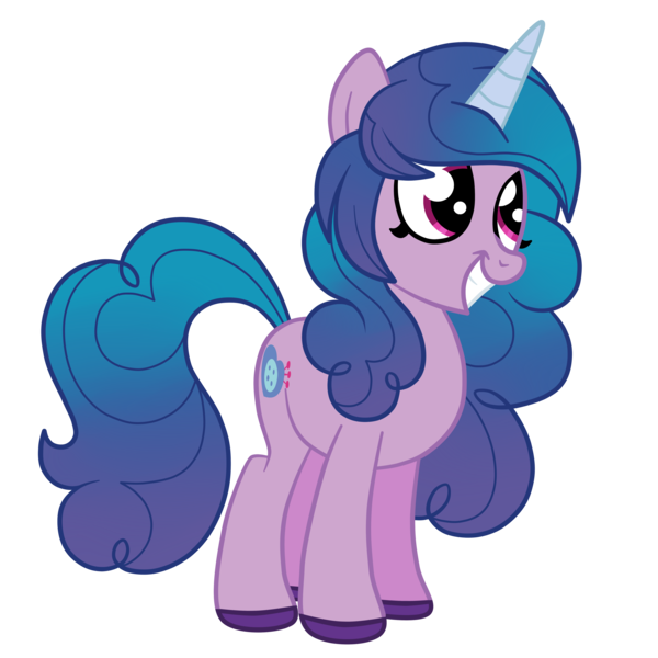 Size: 4000x4000 | Tagged: safe, artist:squipycheetah, derpibooru import, izzy moonbow, pony, unicorn, g4, g5, g5 to g4, generation leap, happy, horn, image, png, simple background, smiling, transparent background