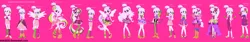 Size: 1280x215 | Tagged: safe, artist:mak2020, artist:selenaede, derpibooru import, oc, unofficial characters only, equestria girls, g4, boots, clothes, crystal guardian, high heel boots, image, jpeg, shoes, solo