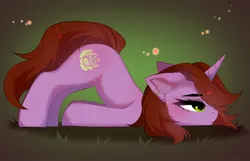 Size: 2048x1316 | Tagged: safe, artist:empress-twilight, ponerpics import, oc, unofficial characters only, pony, abstract background, bent over, exhausted, female, hooves, image, jpeg, mare, slouching