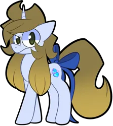 Size: 1651x1849 | Tagged: safe, artist:saveraedae, derpibooru import, oc, oc:benjamane hoofington, unofficial characters only, pony, unicorn, annoyed, bow, crossover, gradient mane, horn, image, male, png, simple background, solo, tail, tail bow, the mark side, transparent background