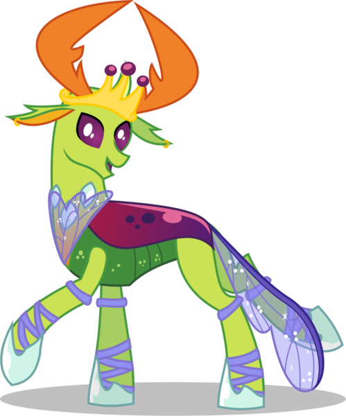 Size: 944x1135 | Tagged: safe, artist:byteslice, derpibooru import, thorax, changedling, changeling, g4, .svg available, clothes, ear piercing, earring, image, jewelry, king thorax, male, piercing, png, regalia, simple background, solo, tiara, transparent background, vector