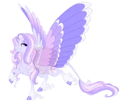 Size: 4600x3800 | Tagged: safe, artist:gigason, derpibooru import, oc, oc:lilly wind, pegasus, pony, absurd resolution, colored wings, female, image, magical lesbian spawn, mare, multicolored wings, offspring, parent:fleur-de-lis, parent:flitter, png, simple background, solo, transparent background, unshorn fetlocks, wings