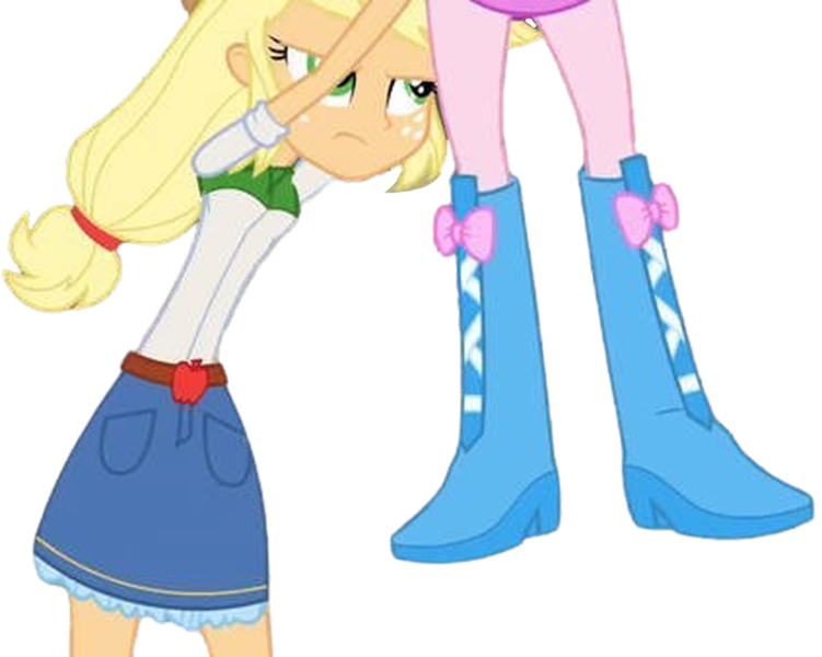 Size: 3153x2520 | Tagged: safe, derpibooru import, edit, edited screencap, editor:homersimpson1983, screencap, applejack, pinkie pie, human, equestria girls, g4, background removed, boots, clothes, duo, duo female, female, image, not a vector, png, shoes