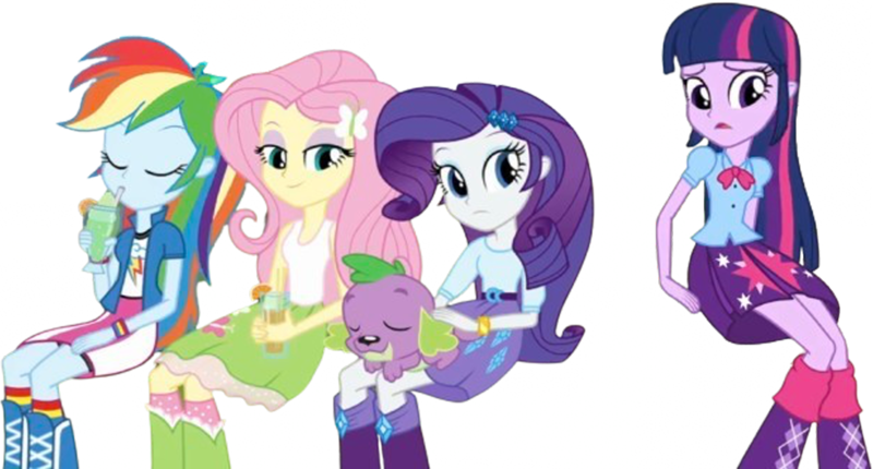 Size: 4483x2412 | Tagged: safe, derpibooru import, edit, edited screencap, editor:homersimpson1983, screencap, fluttershy, rainbow dash, rarity, spike, twilight sparkle, dog, human, equestria girls, g4, boots, clothes, female, image, male, not a vector, png, shoes, spike the dog