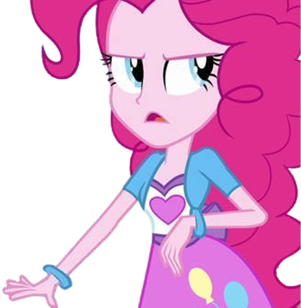 Size: 2460x2520 | Tagged: safe, derpibooru import, edit, edited screencap, editor:homersimpson1983, screencap, pinkie pie, human, equestria girls, g4, background removed, female, image, not a vector, png, solo