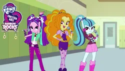 Size: 1557x884 | Tagged: safe, artist:mixiepie, artist:pregnacylove, derpibooru import, editor:gigarainbowdasheqg, adagio dazzle, aria blaze, sonata dusk, equestria girls, g4, 1000 years in photoshop, background, canterlot high, image, my little pony equestria girls: rainbow rocks, png, rainbow rocks 10th anniversary, the dazzlings