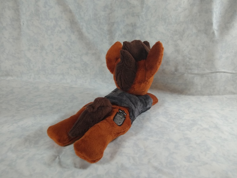 Size: 4096x3072 | Tagged: safe, artist:bluedragonflyplush, derpibooru import, ponified, earth pony, pony, all time low, clothes, commission, image, irl, jpeg, lying down, male, photo, plushie, prone, rian dawson, shirt, solo, stallion, t-shirt