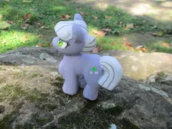 Size: 2298x1724 | Tagged: safe, alternate version, artist:malte279, derpibooru import, part of a set, limestone pie, earth pony, pony, g4, animated, concrete, craft, female, image, jpeg, mare, outdoors, sculpture, solo, ytong