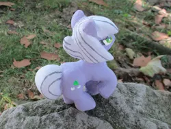 Size: 1822x1367 | Tagged: safe, alternate version, artist:malte279, derpibooru import, part of a set, limestone pie, earth pony, pony, g4, animated, concrete, craft, female, image, jpeg, mare, outdoors, sculpture, solo, ytong