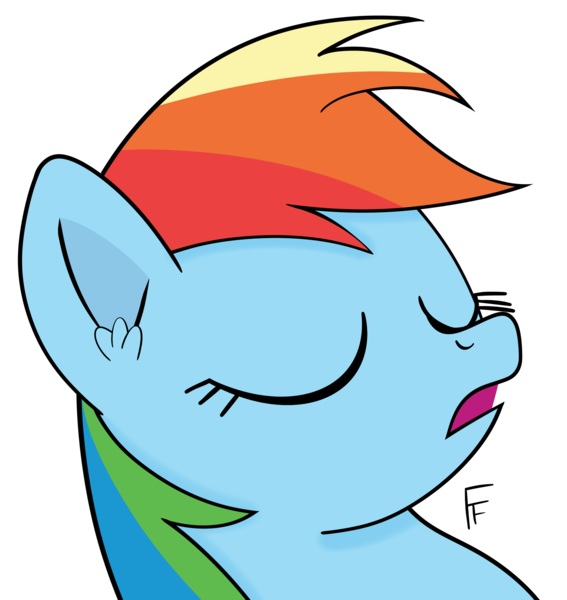 Size: 2083x2205 | Tagged: safe, artist:frownfactory, derpibooru import, rainbow dash, pegasus, g4, eyes closed, female, image, png, simple background, sleeping, solo, transparent background