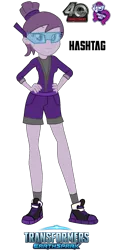 Size: 780x1732 | Tagged: safe, artist:robertsonskywa1, derpibooru import, equestria girls, g4, equestria girls-ified, female, hand on hip, hashtag malto, image, new outfit, photo, png, simple background, solo, sunglasses, transformers, transformers earthspark, transparent background