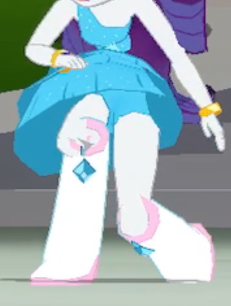 Size: 499x663 | Tagged: suggestive, derpibooru import, rarity, human, equestria girls, g4, blue panties, clothes, fall formal, fall formal outfits, humanized, image, jpeg, skirt, upskirt