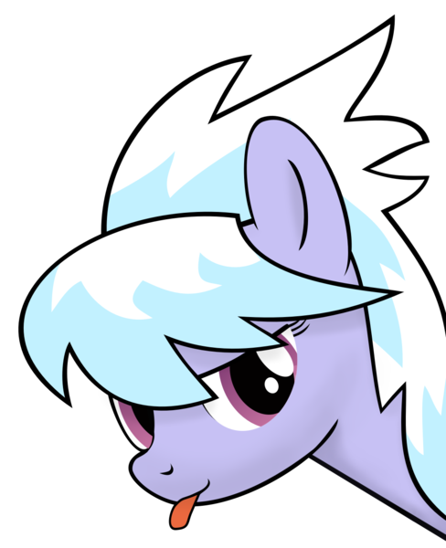 Size: 1076x1324 | Tagged: safe, artist:., derpibooru import, cloudchaser, pegasus, pony, g4, :p, bust, derpibooru exclusive, female, head only, image, looking at you, mare, png, portrait, simple background, solo, tongue out, transparent background