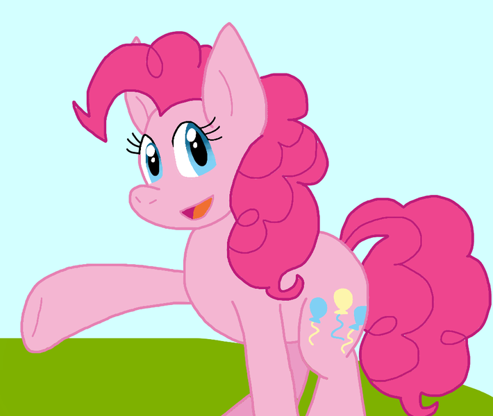 Size: 1025x866 | Tagged: safe, artist:cmara, derpibooru import, pinkie pie, earth pony, g4, female, image, png, solo