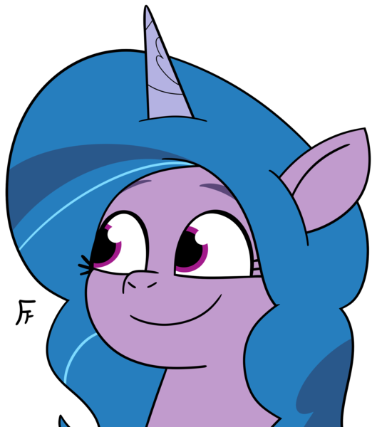 Size: 2298x2606 | Tagged: safe, artist:frownfactory, derpibooru import, izzy moonbow, unicorn, g5, my little pony: tell your tale, horn, image, png, simple background, solo, transparent background