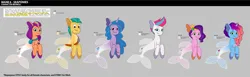 Size: 1917x593 | Tagged: safe, derpibooru import, hitch trailblazer, izzy moonbow, pipp petals, sunny starscout, zipp storm, pony, sea pony, seapony (g4), unicorn, g5, my little pony: tell your tale, leak, spoiler:tyts02e35, applejack (g5), concept art, english, fluttershy (g5), gills, horn, horn markings, image, long mane, magic tail, mane five, mane six (g5), mane stripe sunny, misty brightdawn, pinkie pie (g5), png, rainbow dash (g5), rarity (g5), rebirth misty, reference sheet, seaponified, seapony hitch trailblazer, seapony izzy moonbow, seapony misty brightdawn, seapony pipp petals, seapony sunny starscout, seapony zipp storm, species swap, spirit of adventure, sunny's bag, twilight sparkle (g5)