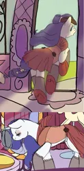 Size: 569x1154 | Tagged: safe, artist:wolfiedrawie, derpibooru import, rarity, pony, unicorn, g4, carousel boutique, clothes, dress, female, high heels, horn, image, mannequin, mare, png, shoes, socks, solo