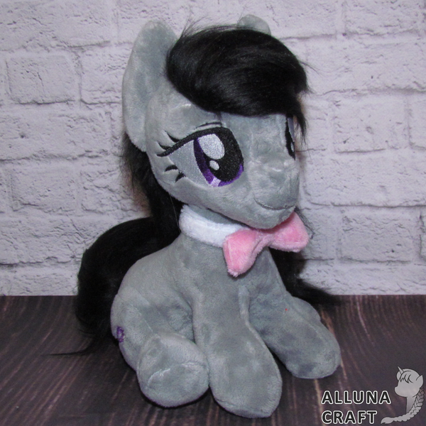 Size: 1200x1200 | Tagged: safe, artist:allunacraft, derpibooru import, octavia melody, pony, image, irl, photo, plushie, png, solo