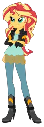 Size: 1608x4570 | Tagged: safe, artist:gmaplay, derpibooru import, sunset shimmer, equestria girls, g4, bedroom eyes, equestria girls specials, image, my little pony equestria girls: mirror magic, png, simple background, solo, transparent background