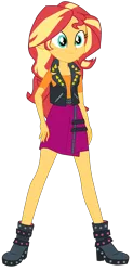 Size: 2315x4691 | Tagged: safe, artist:gmaplay, derpibooru import, sunset shimmer, do it for the ponygram!, equestria girls, equestria girls series, g4, spoiler:eqg series (season 2), image, my little pony equestria girls: better together, png, solo, sunset shimmer day