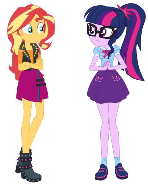 Size: 4055x5087 | Tagged: safe, artist:gmaplay, derpibooru import, sci-twi, sunset shimmer, twilight sparkle, equestria girls, g4, equestria girls specials, holiday, image, my little pony equestria girls: better together, my little pony equestria girls: holidays unwrapped, o come all ye squashful, png, solo, sunset shimmer day