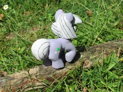 Size: 2032x1524 | Tagged: safe, alternate version, artist:malte279, derpibooru import, part of a set, limestone pie, earth pony, pony, g4, animated, concrete, craft, female, image, jpeg, mare, outdoors, sculpture, solo, ytong