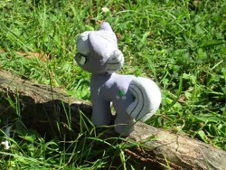 Size: 2289x1717 | Tagged: safe, alternate version, artist:malte279, derpibooru import, part of a set, limestone pie, earth pony, pony, g4, animated, concrete, craft, female, image, jpeg, mare, outdoors, sculpture, solo, ytong