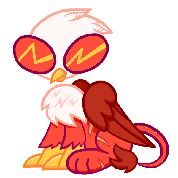 Size: 1000x1000 | Tagged: safe, artist:cal_alidocious, derpibooru import, gryphon, 2023, dave strider, griffonized, homestuck, image, png, simple background, solo, species swap, transparent background