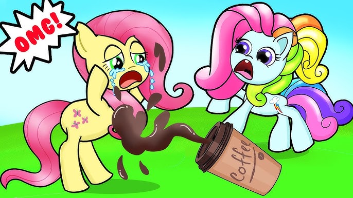 Size: 686x386 | Tagged: safe, derpibooru import, fluttershy, rainbow dash (g3), g3, duo, image, jpeg, weird youtube kids video, youtube link