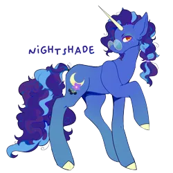 Size: 2200x2200 | Tagged: safe, artist:fhroggy, derpibooru import, oc, oc:nightshade, unofficial characters only, pony, unicorn, glasses, horn, image, parent:night light, parent:pear butter, png, simple background, solo, transparent background, unicorn oc