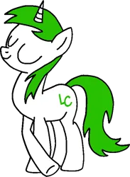 Size: 494x676 | Tagged: safe, artist:lonstecation, derpibooru import, oc, oc:lonstecation, unofficial characters only, pony, unicorn, g4, crossed hooves, eyes closed, hoof crossed, horn, image, male, png, simple background, solo, stallion, transparent background