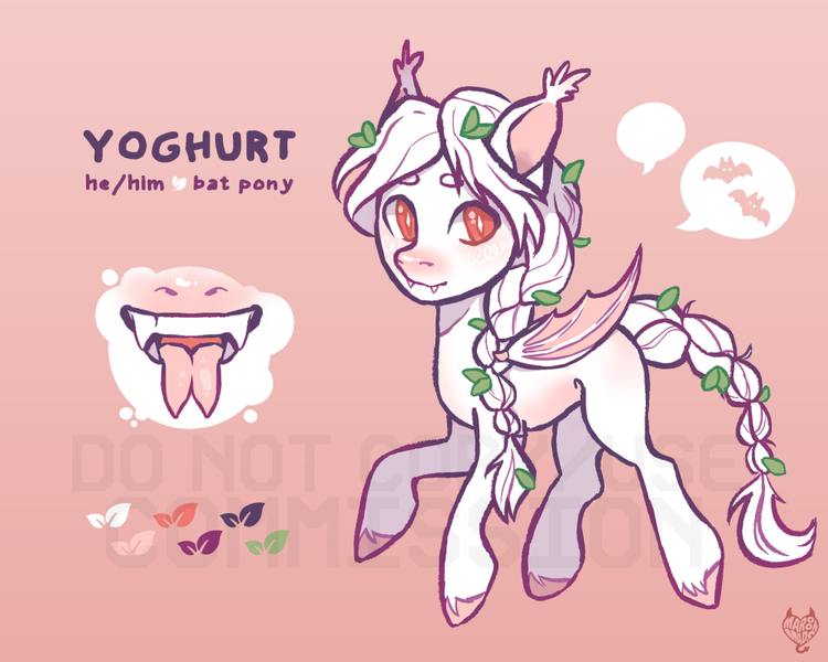 Size: 1000x800 | Tagged: safe, artist:maroonmads, derpibooru import, oc, unofficial characters only, bat pony, pony, albino, commission, image, png, reference sheet, solo, ych result